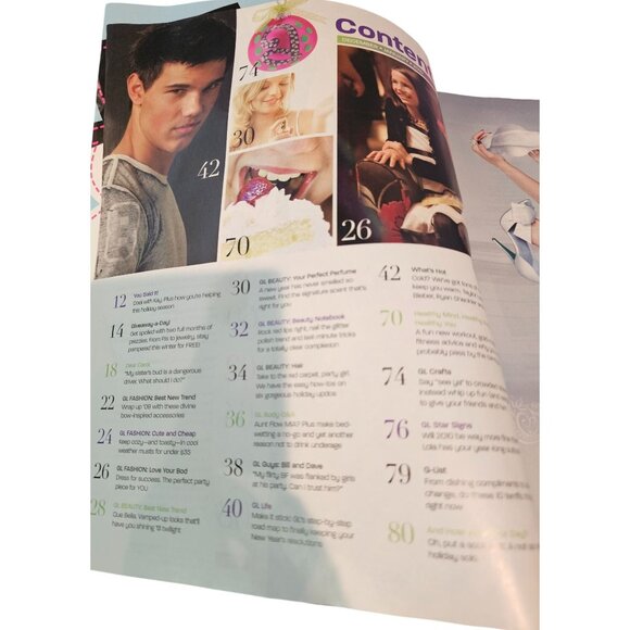 GL Girls Life Magazine Set of 2 Issues 2010 Vtg Taylor Swift Victoria Justice - Picture 6 of 12